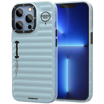 iPhone 12 Pro Max Kılıf YoungKit Plain Coloured Serisi Kapak