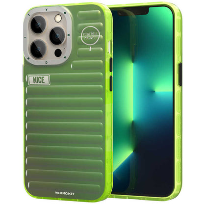 iPhone 12 Pro Max Kılıf YoungKit Plain Coloured Serisi Kapak