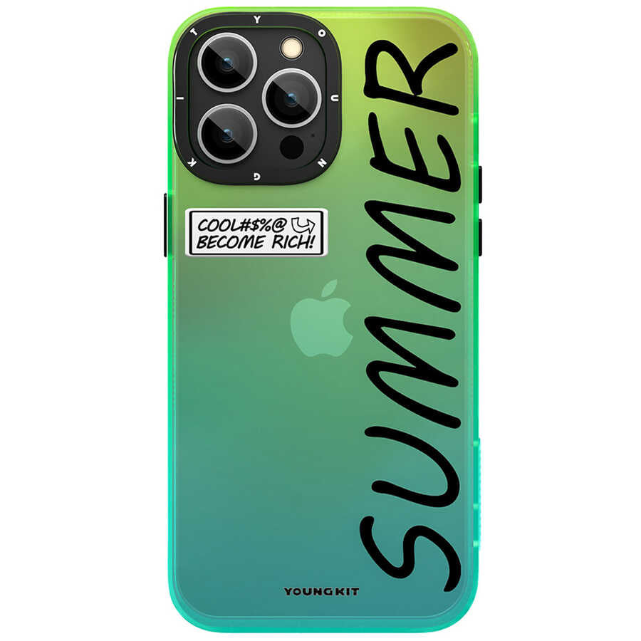 iPhone 12 Pro Max Kılıf YoungKit Summer Serisi Kapak