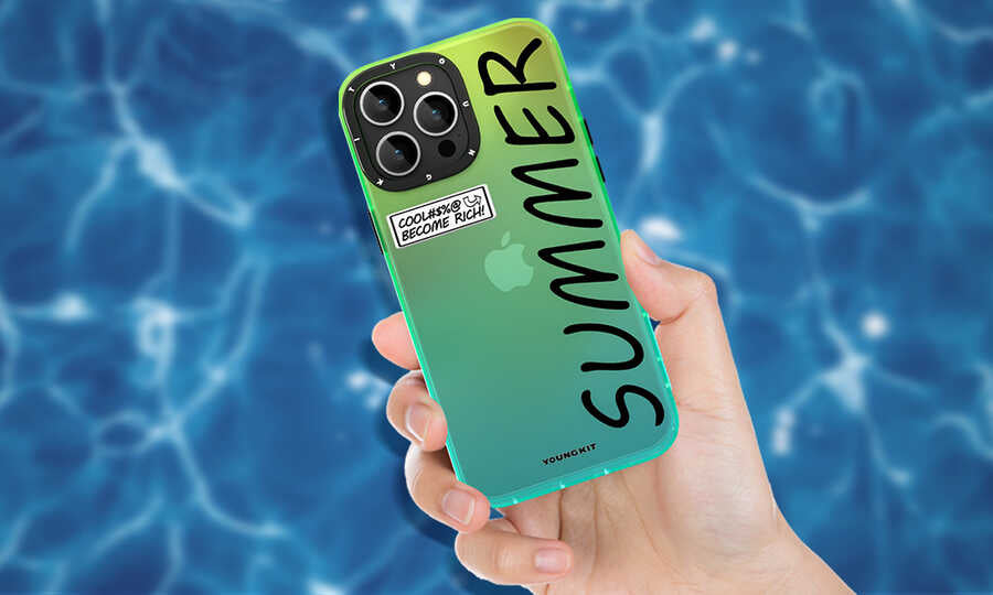 iPhone 12 Pro Max Kılıf YoungKit Summer Serisi Kapak