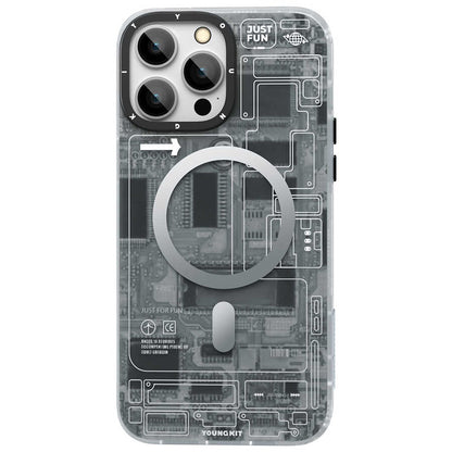 iPhone 12 Pro Max Kılıf YoungKit Technology Serisi Kapak