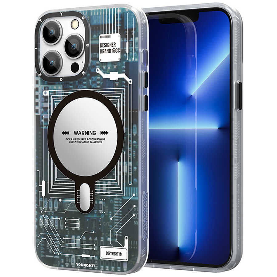 iPhone 12 Pro Max Kılıf YoungKit Technology Serisi Kapak