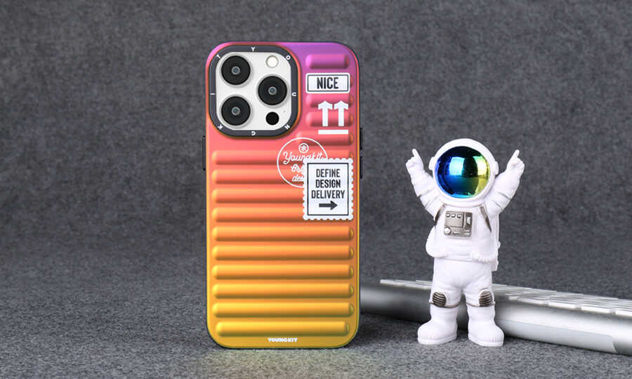 iPhone 12 Pro Max Kılıf YoungKit The Secret Color Serisi Kapak