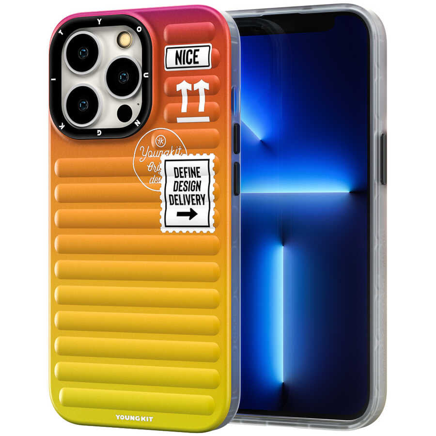 iPhone 12 Pro Max Kılıf YoungKit The Secret Color Serisi Kapak