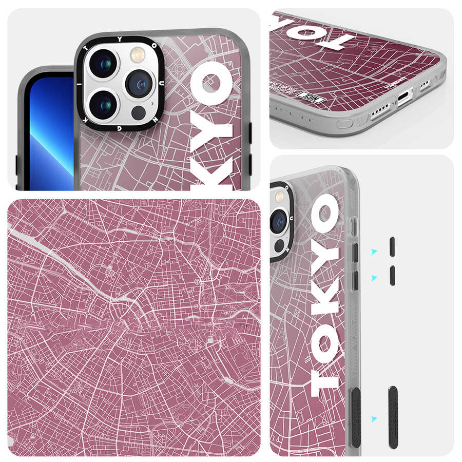 iPhone 12 Pro Max Kılıf YoungKit World Trip Serisi Kapak