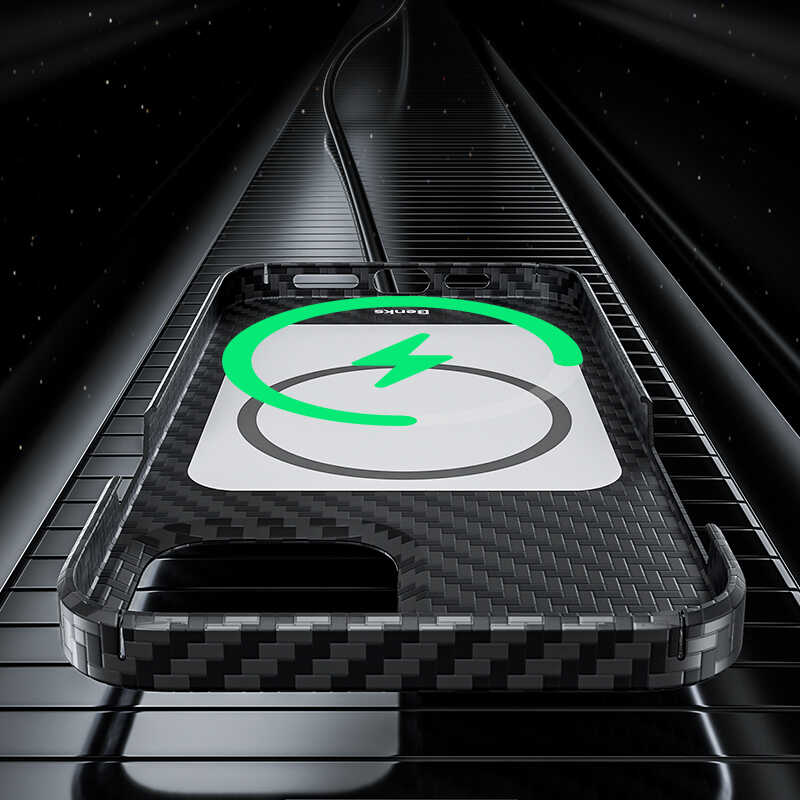 iPhone 13 Kılıf Benks Aramid M-safe 3 in 1 Set