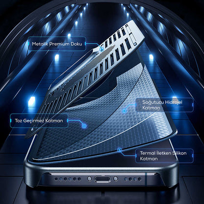 iPhone 13 Kılıf Benks Bizzard Soğutucu Özellikli Oyuncu Telefon Kılıfı