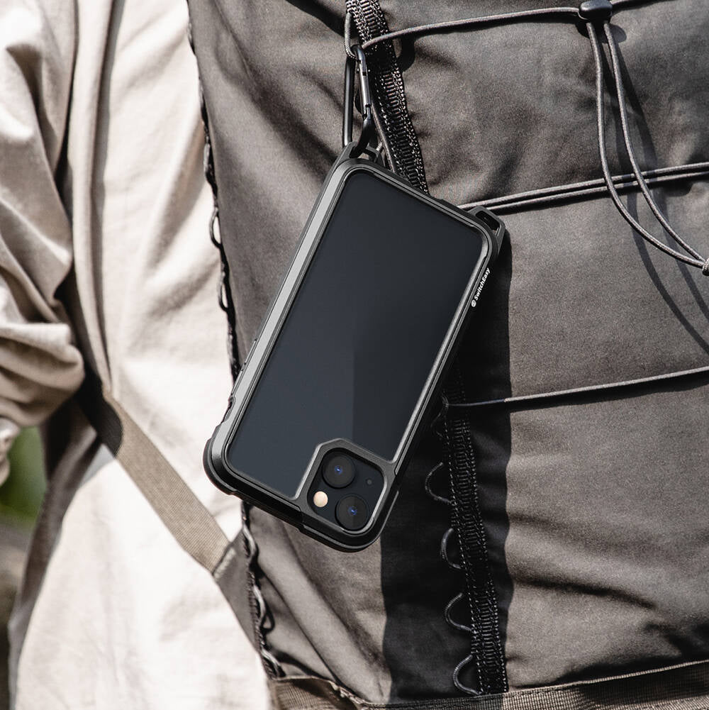 iPhone 13 Kılıf Boyun Askılı Kompozit Tasarımlı Şok Önleyicili Lisanslı Switcheasy Odyssey Kapak