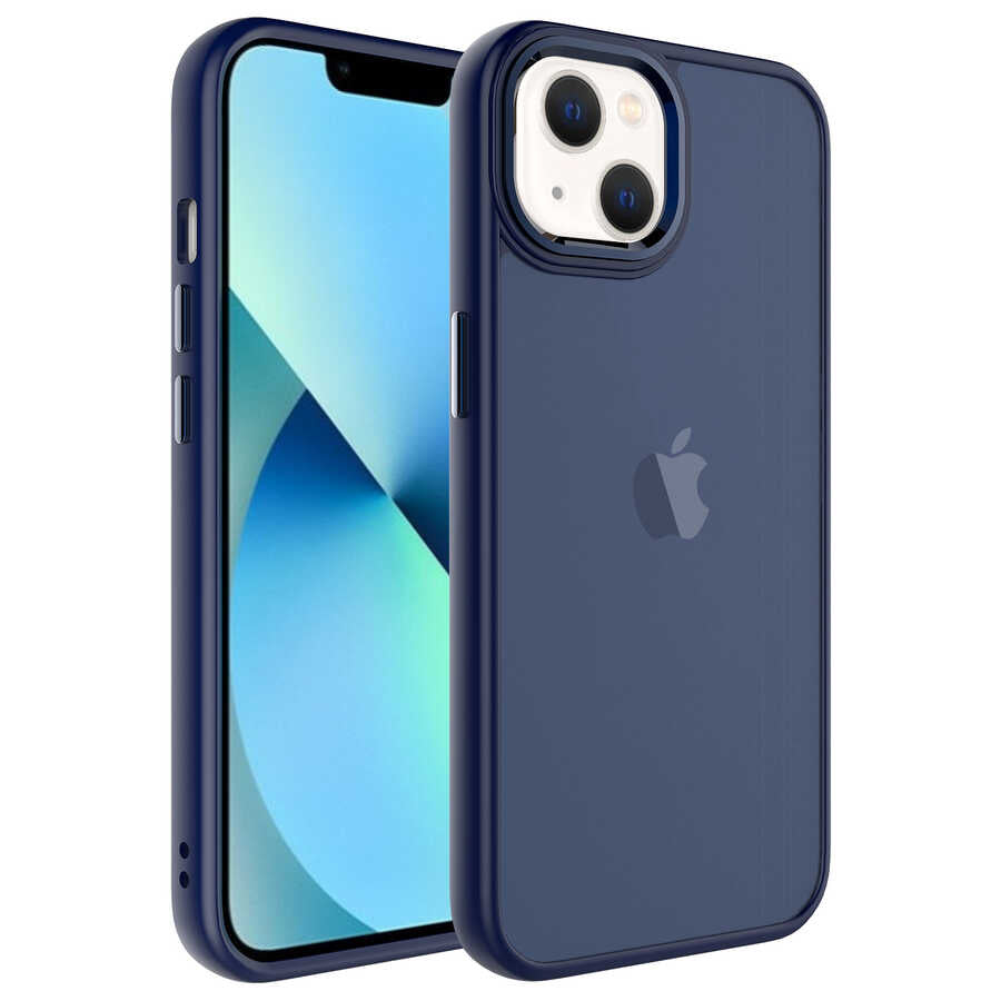 Apple iPhone 13 Kılıf Buzlu Sert PC Zore May Kapak