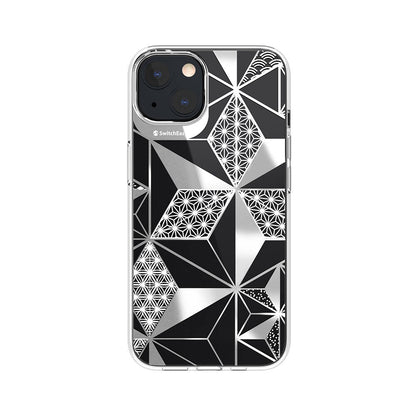 iPhone 13 Kılıf Çift IMD Baskılı Lisanslı Switcheasy Artist Asanoha Kapak