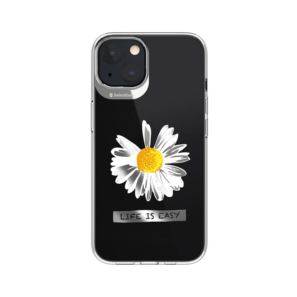 iPhone 13 Kılıf Çift IMD Baskılı Lisanslı Switcheasy Artist Daisy Kapak