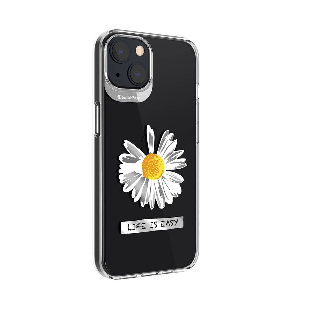iPhone 13 Kılıf Çift IMD Baskılı Lisanslı Switcheasy Artist Daisy Kapak