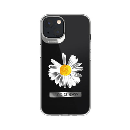 iPhone 13 Kılıf Çift IMD Baskılı Lisanslı Switcheasy Artist Daisy Kapak