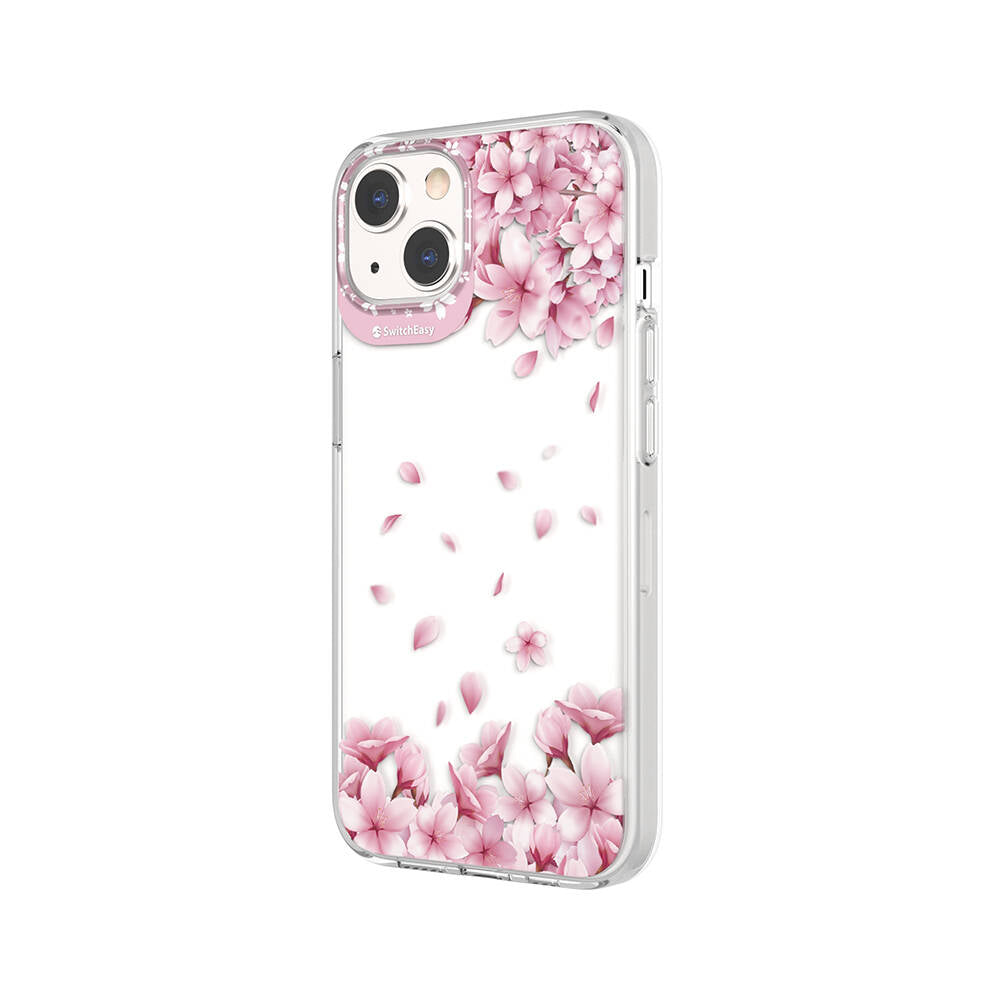 iPhone 13 Kılıf Çift IMD Baskılı Lisanslı Switcheasy Artist Sakura Kapak