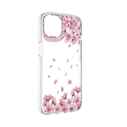iPhone 13 Kılıf Çift IMD Baskılı Lisanslı Switcheasy Artist Sakura Kapak