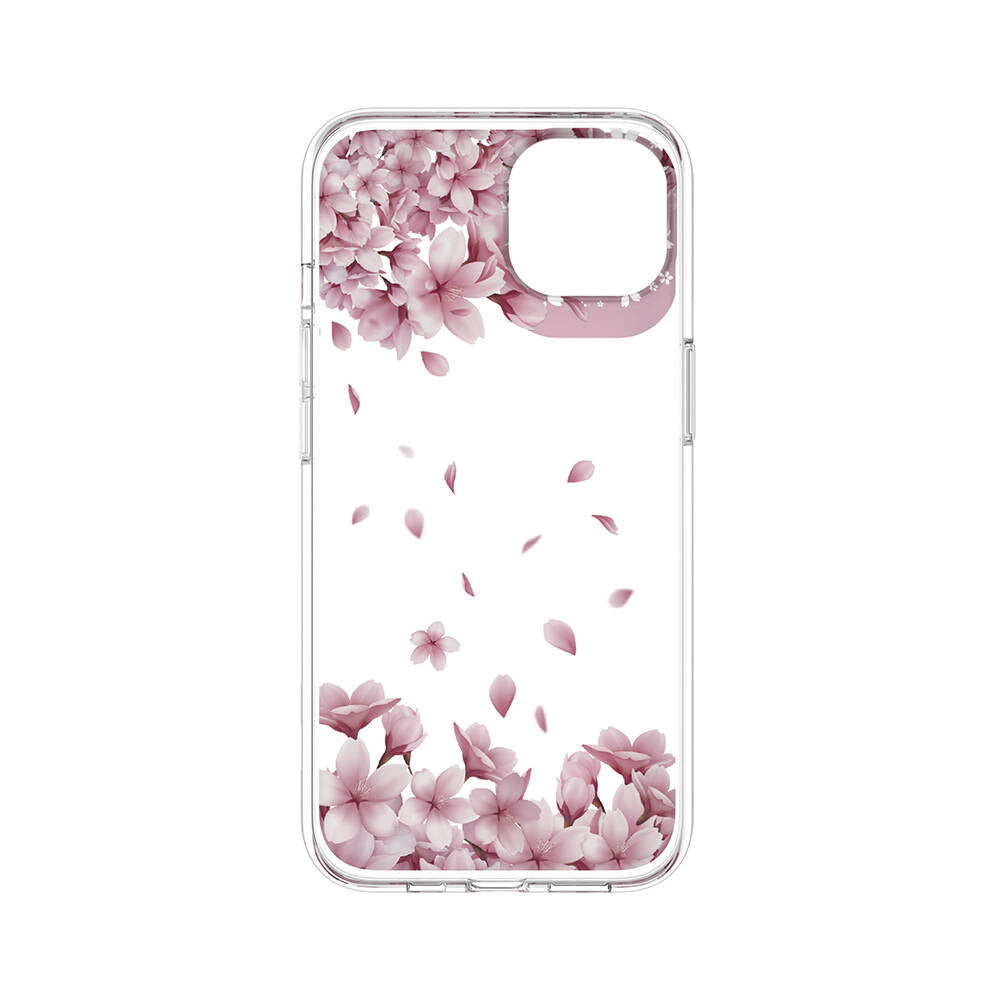 iPhone 13 Kılıf Çift IMD Baskılı Lisanslı Switcheasy Artist Sakura Kapak