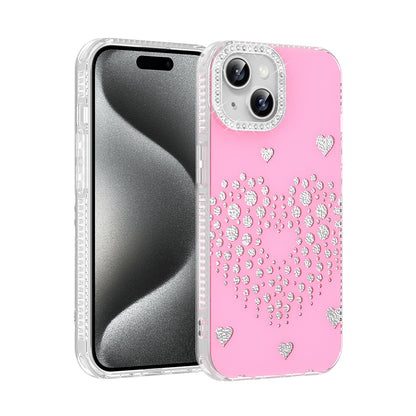 Apple iPhone 13 Kılıf Damla Taşlı Zore Rivas Sert PC Kapak