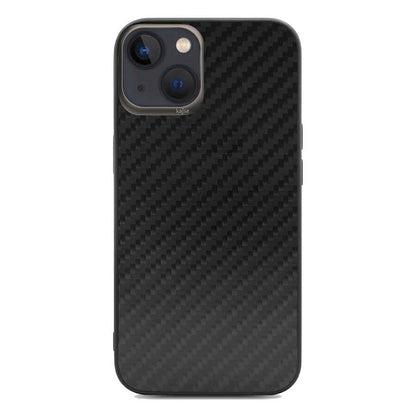iPhone 13 Kılıf Kajsa Carbon Fiber Collection Arka Kapak