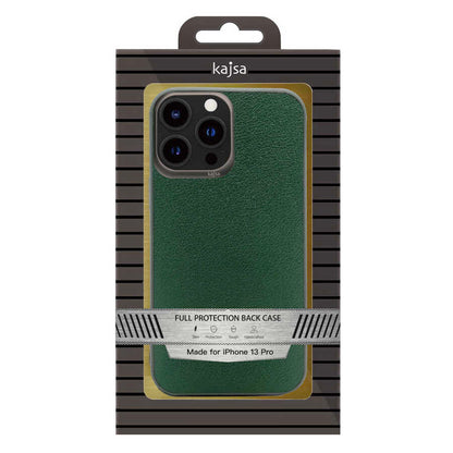 iPhone 13 Kılıf Kajsa Luxe Collection Hakiki Deri Kapak