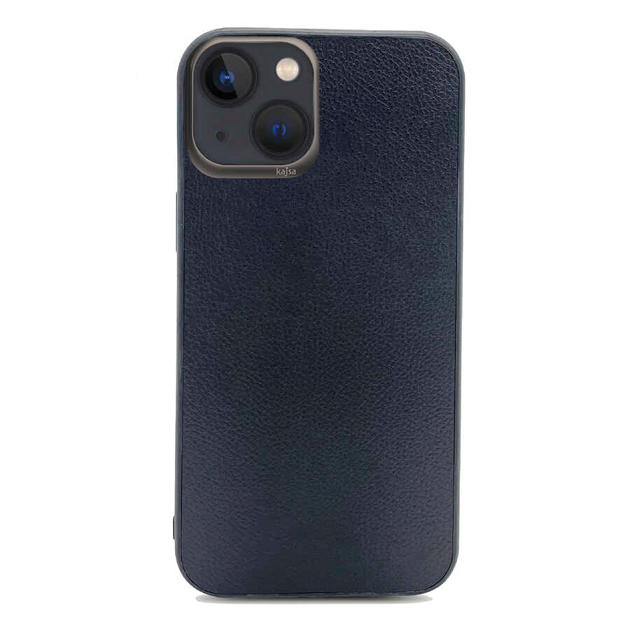 iPhone 13 Kılıf Kajsa Luxe Collection Hakiki Deri Kapak