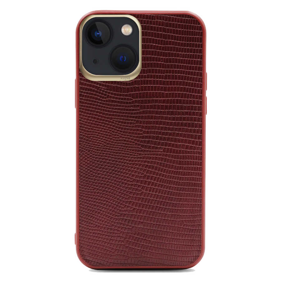 iPhone 13 Kılıf Kajsa Preppie Collection Pu Deri Kapak
