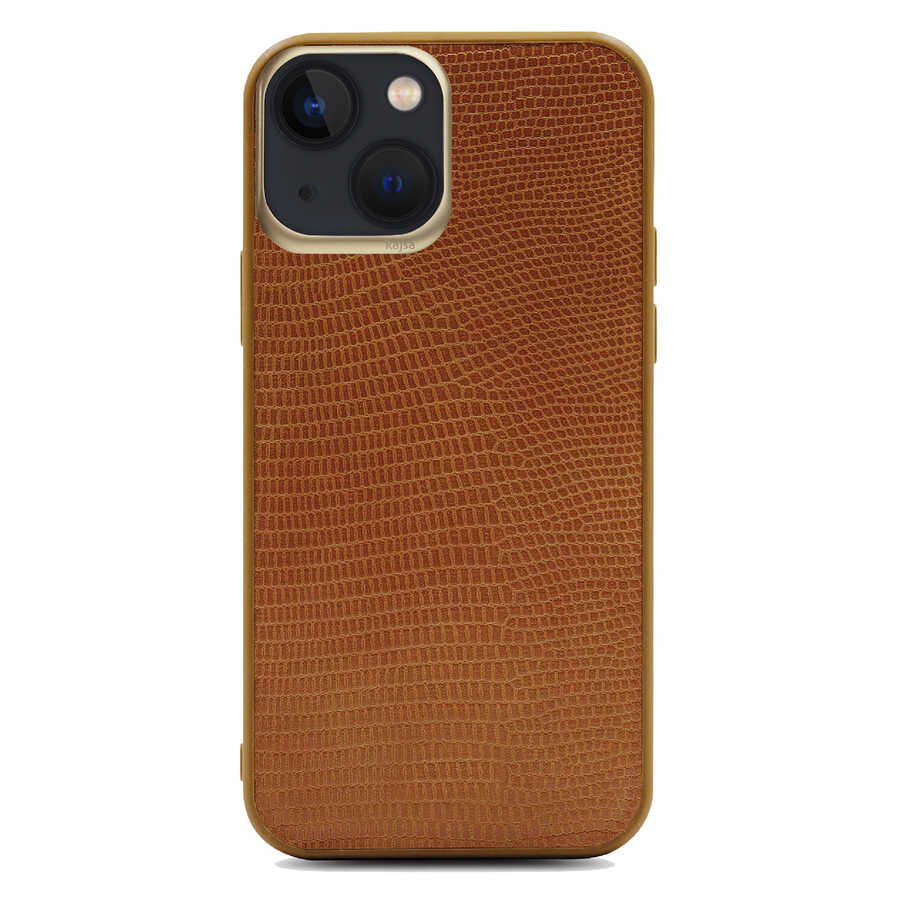 iPhone 13 Kılıf Kajsa Preppie Collection Pu Deri Kapak