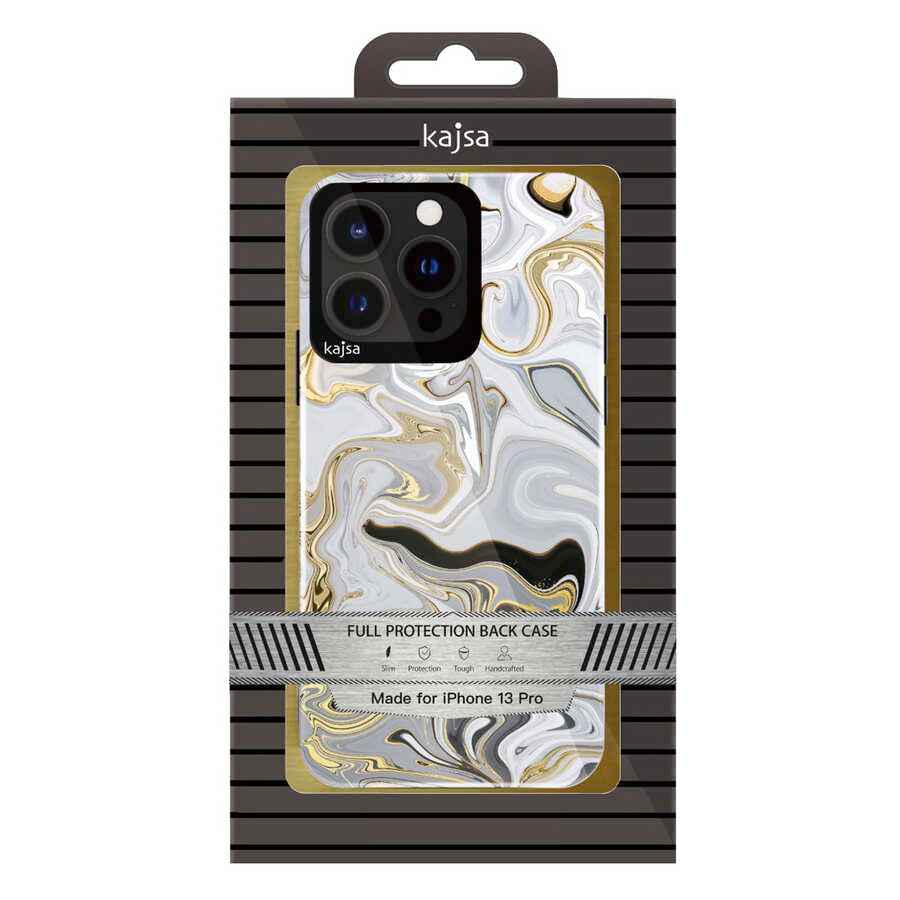 iPhone 13 Kılıf Kajsa Shield Plus Abstract Serisi Arka Kapak