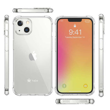 iPhone 13 Kılıf Kajsa Transparent Kapak