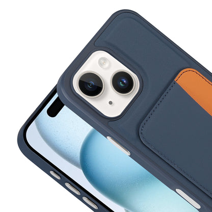 Apple iPhone 13 Kılıf Kartlıklı Zore X-Kart Silikon Kapak