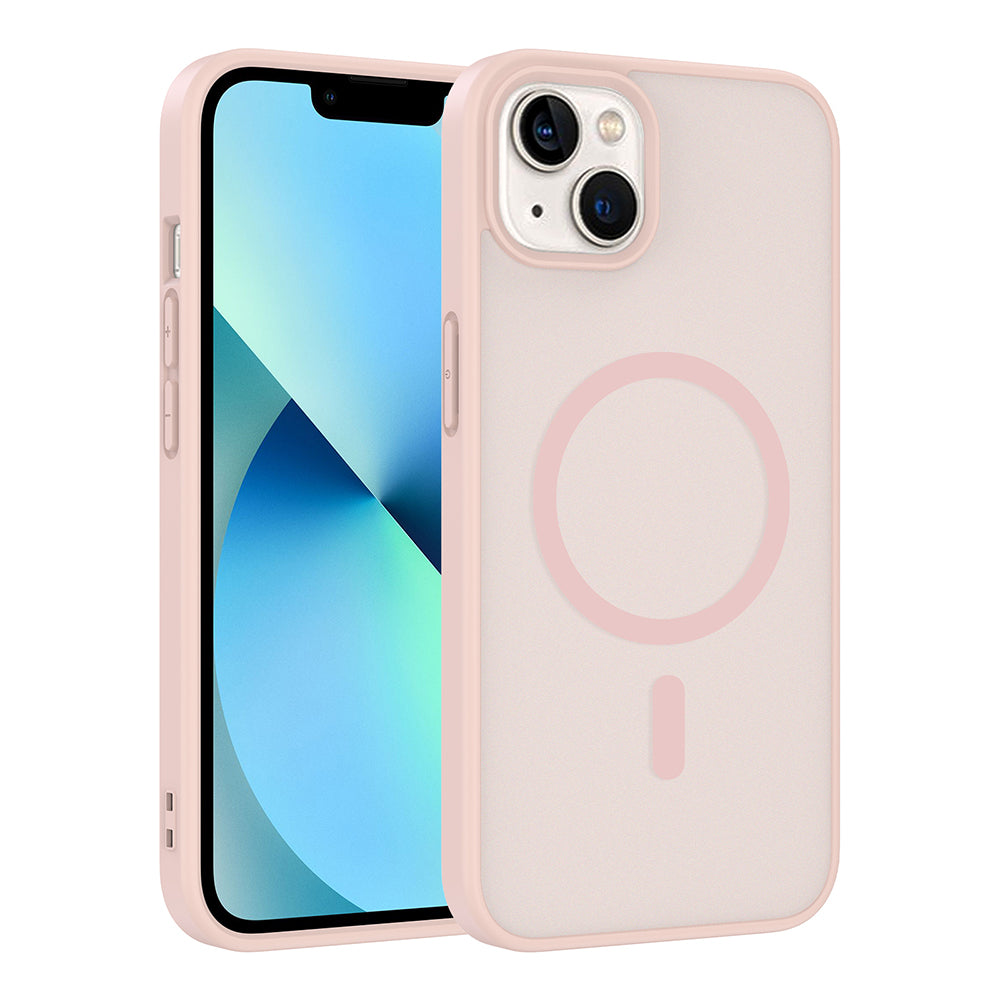 Apple iPhone 13 Kılıf M-safe Şarj Özellikli Zore Babet Kapak