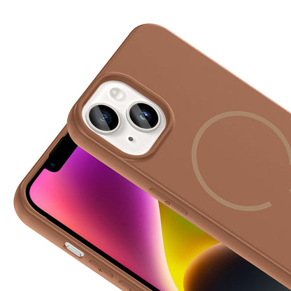 Apple iPhone 13 Kılıf M-safe Şarj Özellikli Zore Meta Kapak