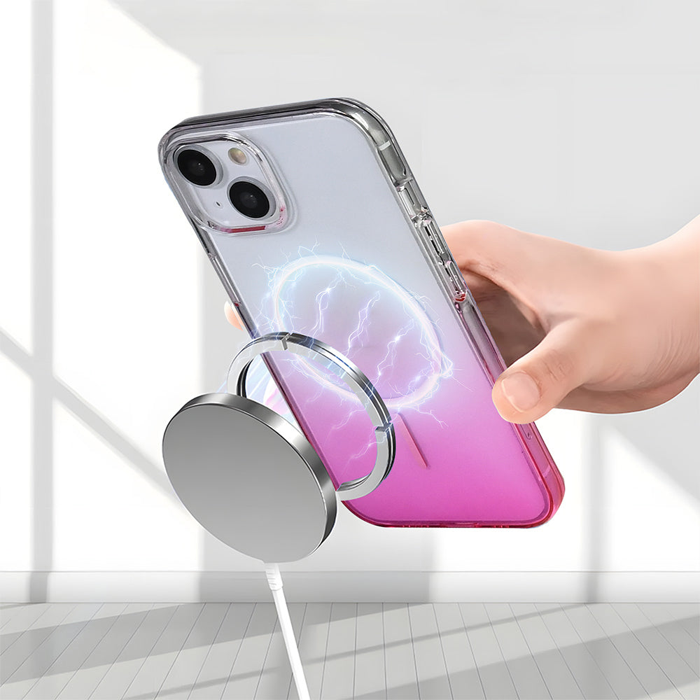 Apple iPhone 13 Kılıf M-Safe Şarj Özellikli Zore Septik Silikon Kapak