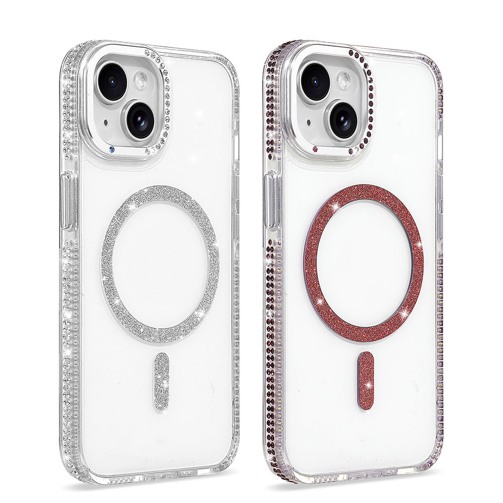 Apple iPhone 13 Kılıf M-safe Şarj Özellikli Zore Tera Silikon Kapak