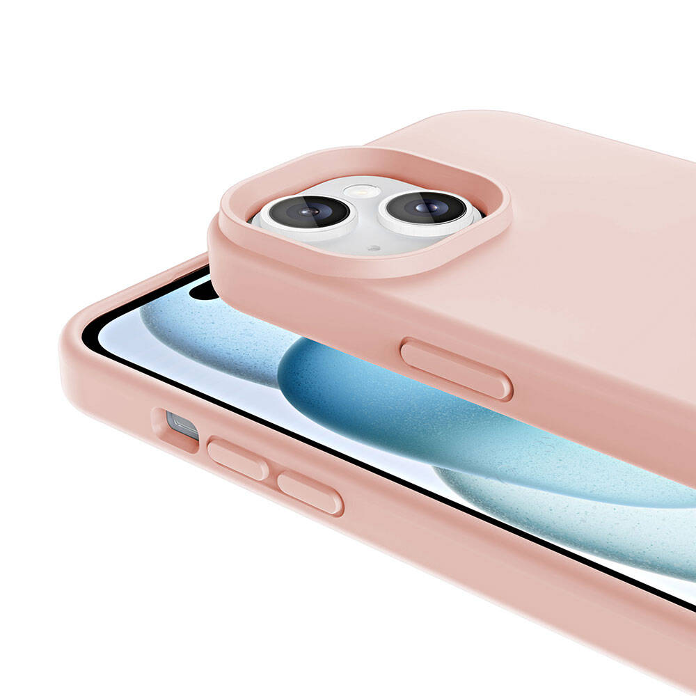 Apple iPhone 13 Kılıf M-safe Şarj Özellikli Sıvı Teknolojili Silinebilir Sert Zore Kivi Kapak