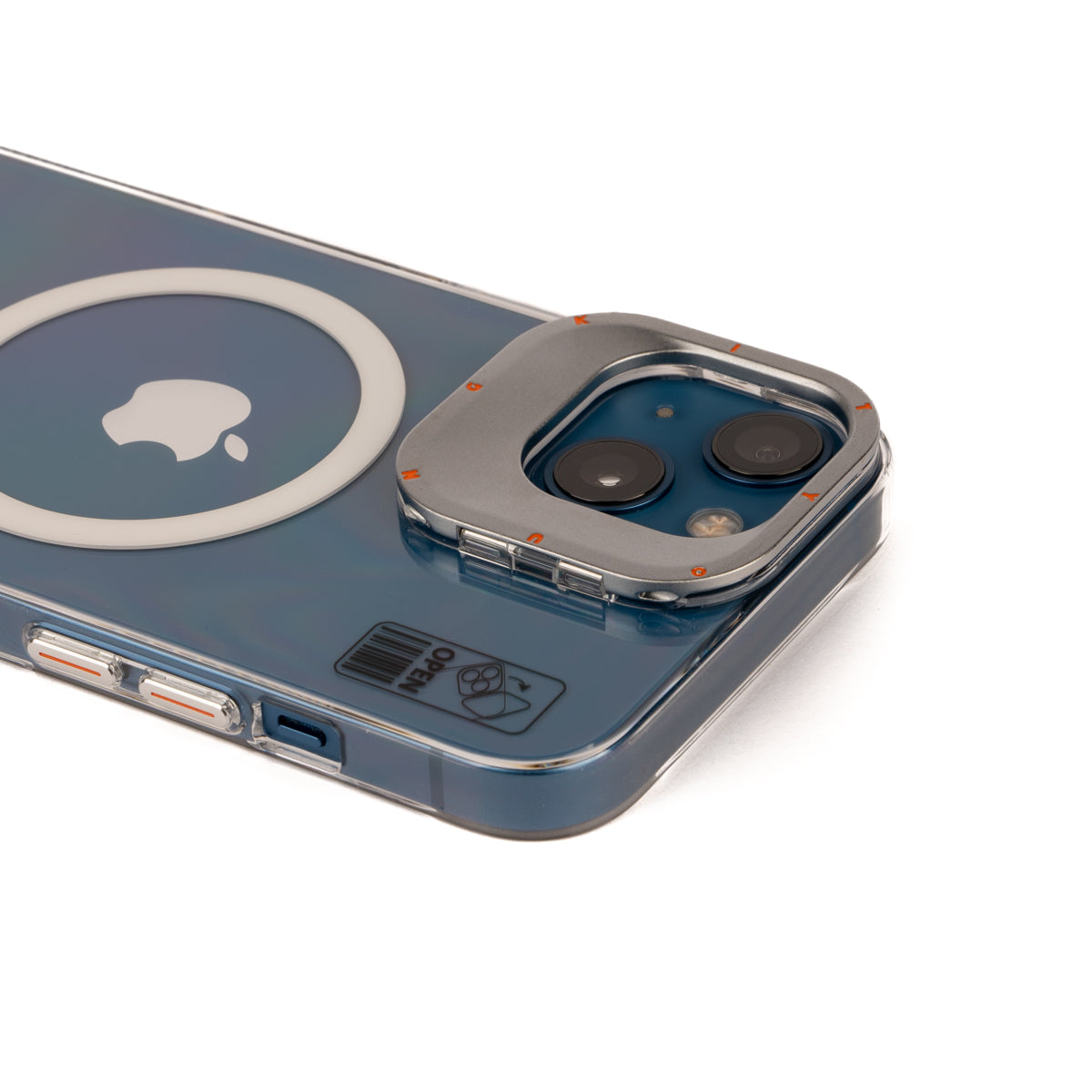 iPhone 13 Kılıf M-safe Şarj Özellikli Standlı YoungKit Hermit Bracket Serisi Kapak