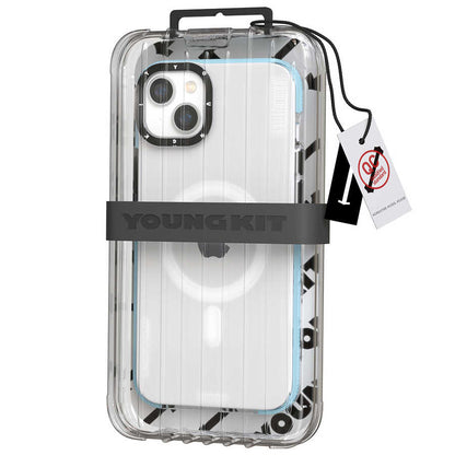 iPhone 13 Kılıf M-safe Şarj Özellikli YoungKit Exquisite Serisi Kapak