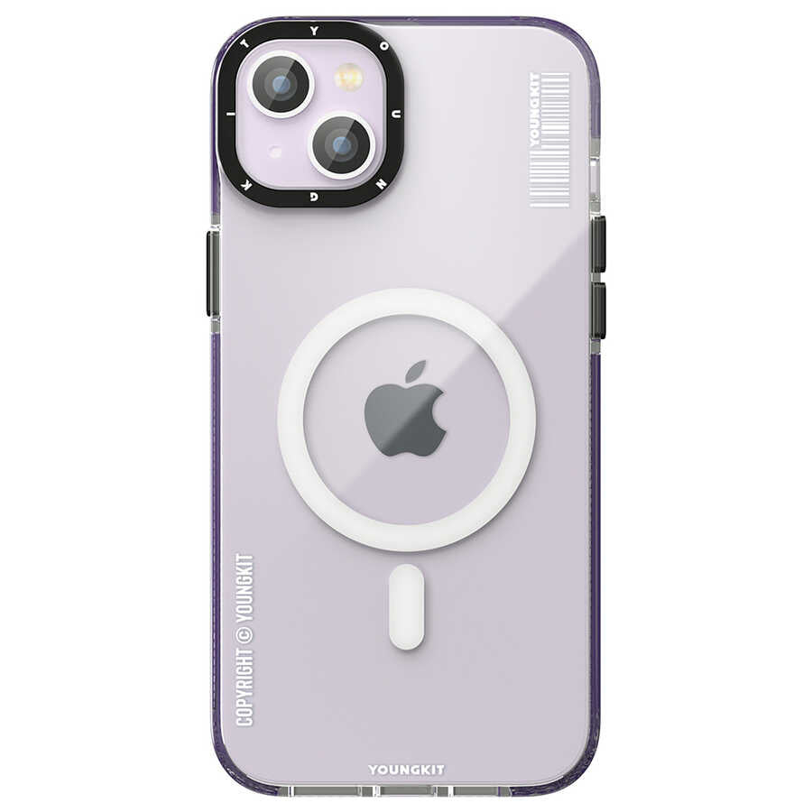 iPhone 13 Kılıf M-safe Şarj Özellikli YoungKit Exquisite Serisi Kapak