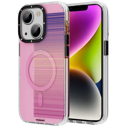 iPhone 13 Kılıf M-safe Şarj Özellikli Youngkit Pure Serisi Kapak