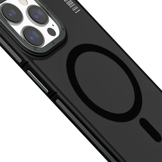 iPhone 13 Kılıf M-safe Şarj Özellikli Youngkit Rock Sand Serisi Kapak