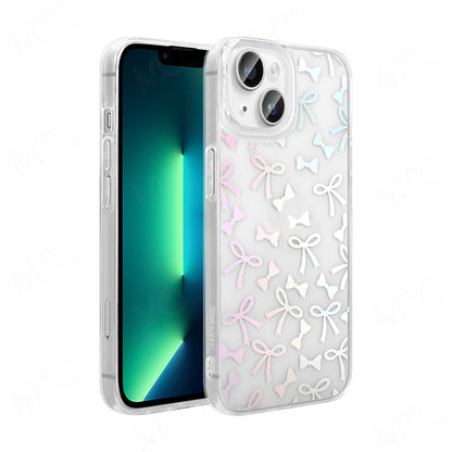 Apple iPhone 13 Kılıf Şeffaf Figürlü Zore Folk Sert Kapak