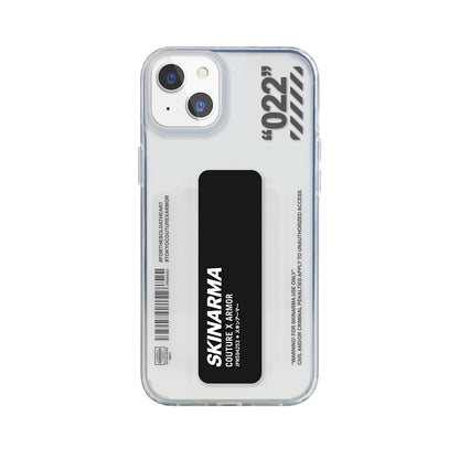 iPhone 13 Kılıf Skinarma Şeffaf Desenli Kaze Kapak