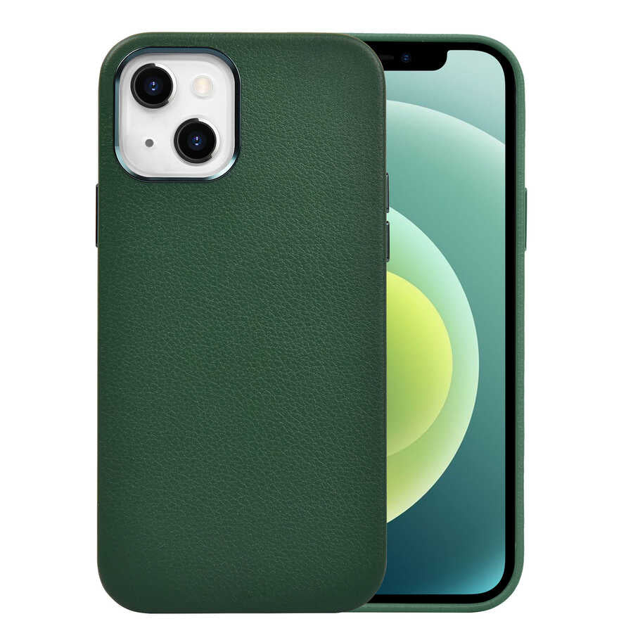 iPhone 13 Kılıf Wiwu Calfskin Kapak