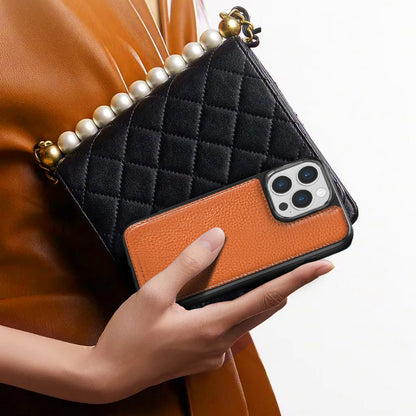 iPhone 13 Kılıf Wiwu Genuine Leather Plastic Calfskin Orjinal Deri Kapak