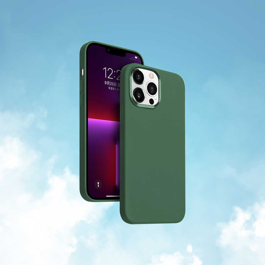 iPhone 13 Kılıf Wiwu M-safe Magnetic Silikon Kapak