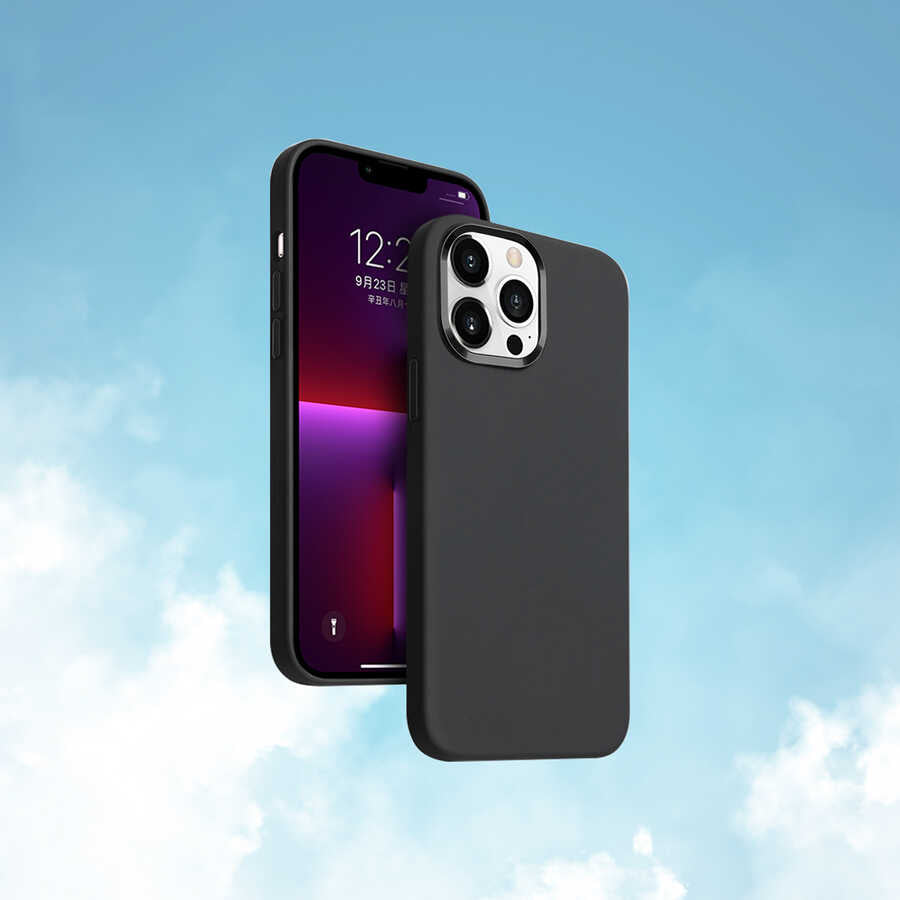 iPhone 13 Kılıf Wiwu M-safe Magnetic Silikon Kapak