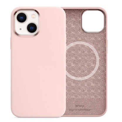 iPhone 13 Kılıf Wiwu M-safe Magnetic Silikon Kapak