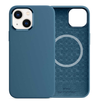 iPhone 13 Kılıf Wiwu M-safe Magnetic Silikon Kapak