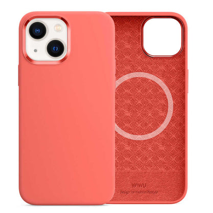 iPhone 13 Kılıf Wiwu M-safe Magnetic Silikon Kapak