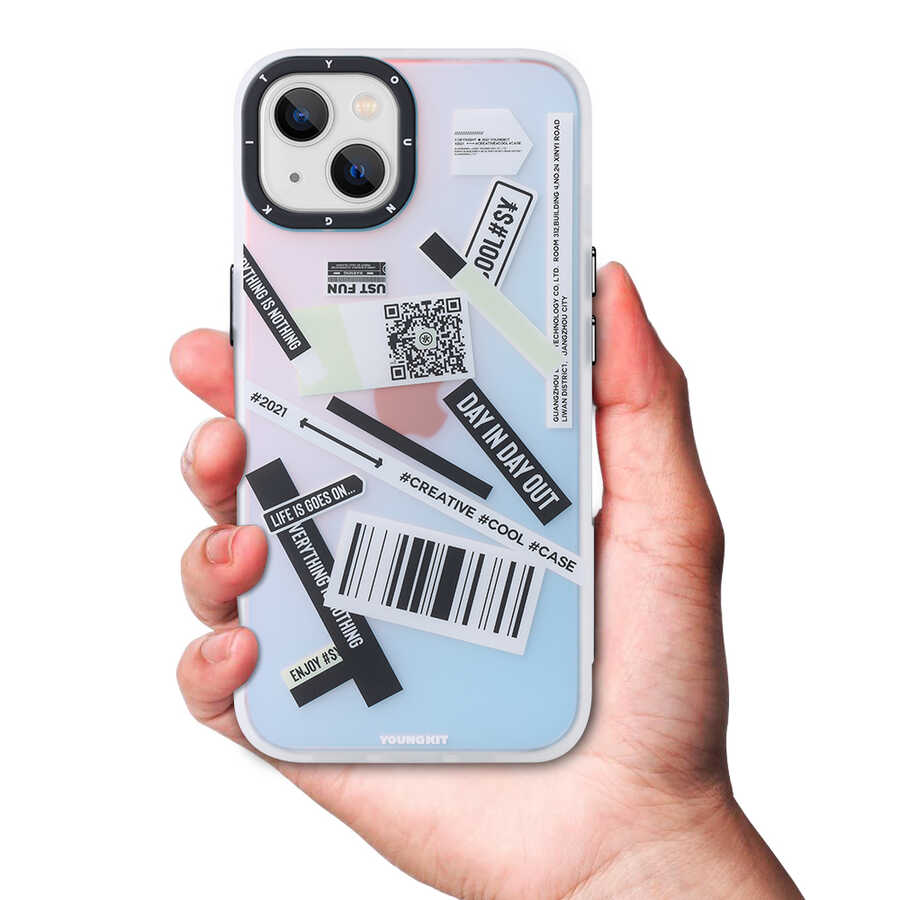 iPhone 13 Kılıf YoungKit Fashion Culture Time Serisi Kapak