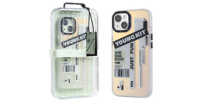 iPhone 13 Kılıf YoungKit Fashion Culture Time Serisi Kapak